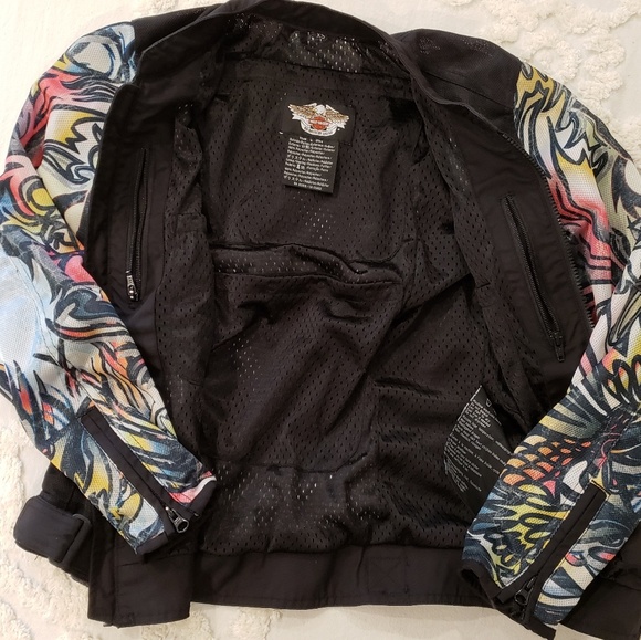 Harley Davidson Women's Mesh Jacket - Picture 5 of 12